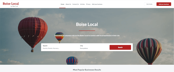 Boise Local home page